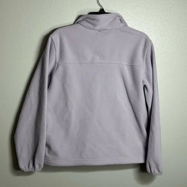 L.L. Bean Women Full Zip Lilac‎ Purple Full Zip Jacket size Small. - Image 5