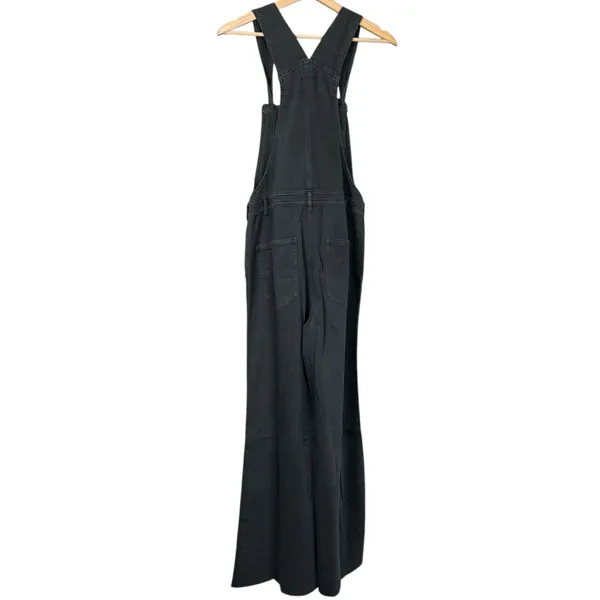 Aerie Wide Leg Smoked Gray Overalls Women’s Size Medium NWT - Image 7