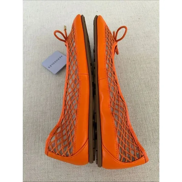 Aerosoles Women's Palma, Mesh Orange, Size 9.5, NWT No box - Image 5