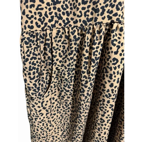Tuckernuck Leopard Print Hayes‎ Dress Brown Women's Size XL - Image 8