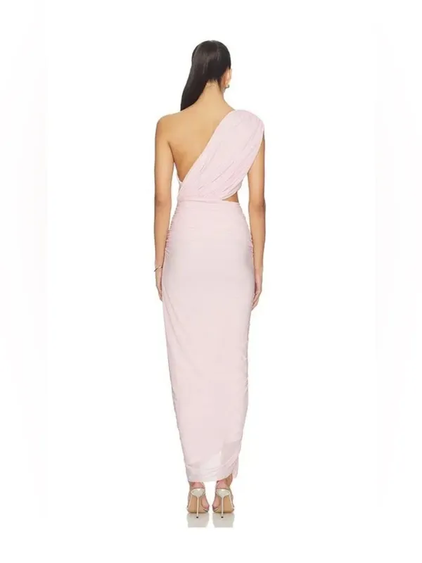 Revolve Superdown Juliet Midi Dress in Baby Pink - Image 2