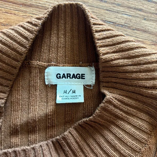 Garage brown sweater - Image 2