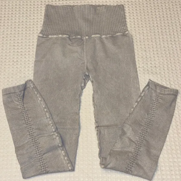 New! FREE PEOPLE Movement XS/S High-Rise 7/8 Length GOOD KARMA Leggings - Image 15