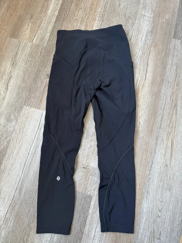 Lululemon Leggings Compression Pants Workout Black Size 4 - Image 4