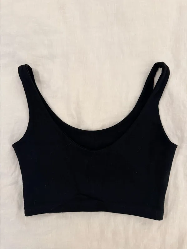 Brandy Melville Tank Top Black - Image 3