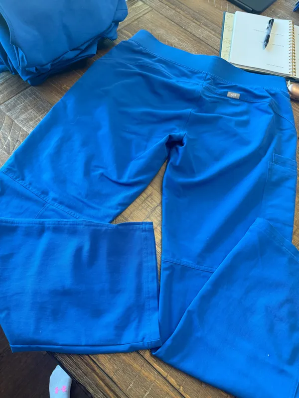 FIGS Kade Cargo Scrub Pants Royal Blue medium  - Image 6
