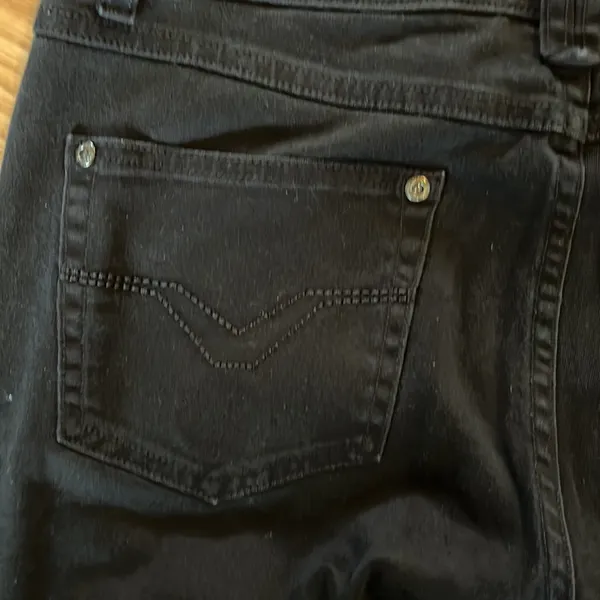 Harley Davidson lightweight‎ black jeans. Size 6 - Image 6