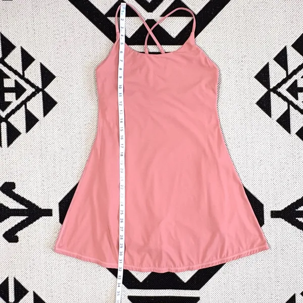 Halara SoftlyZero Plush Backless Active Mini Dress Medium - Image 4