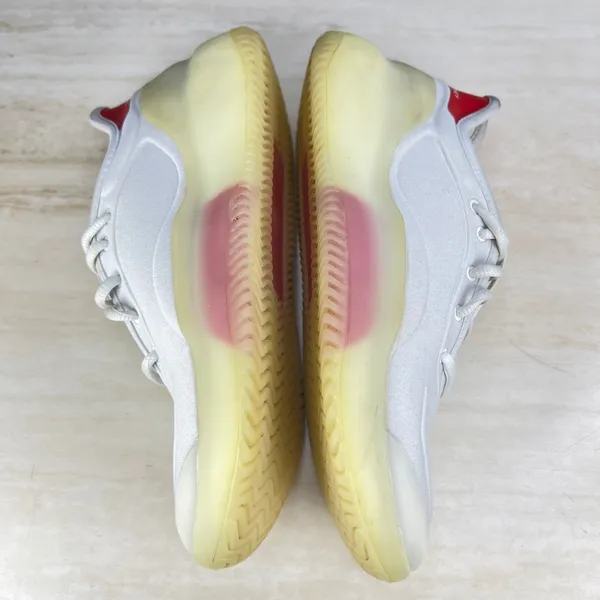 Adidas Stella McCartney Court Shoes White Red Sneakers EE4017 Womens 6 - Image 8