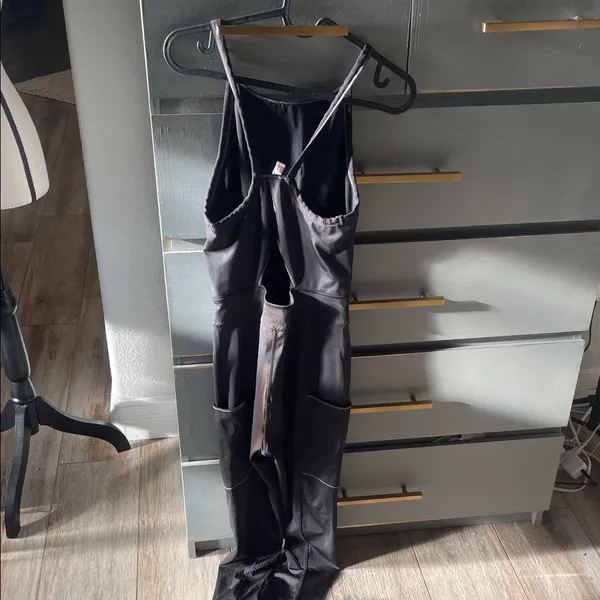 Free People Black Slim Jumpsuit with Zip Pockets - Image 3