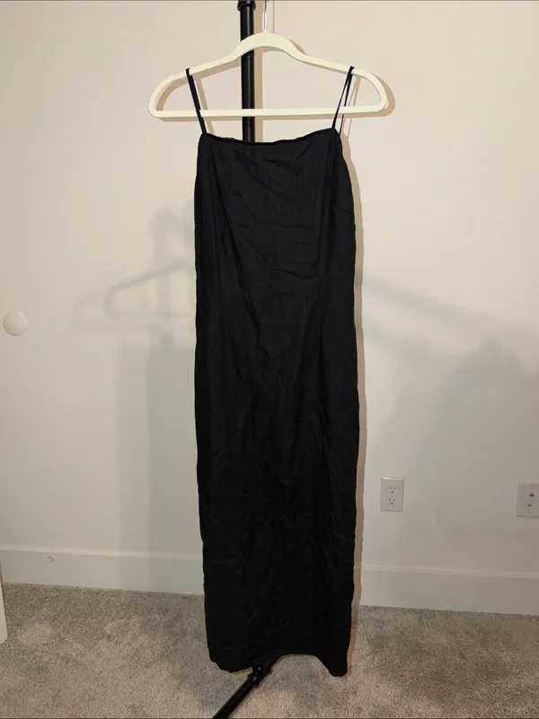 Stockholm Atelier & Other Stories Black Cami Cocktail Dress - Size 12 - Image 3