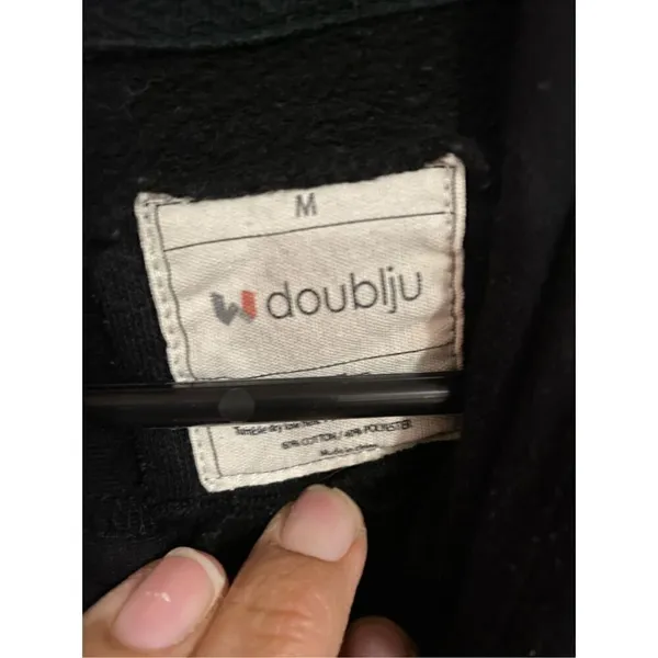 Doublju Black Hoodie Size Medium Black - Image 3