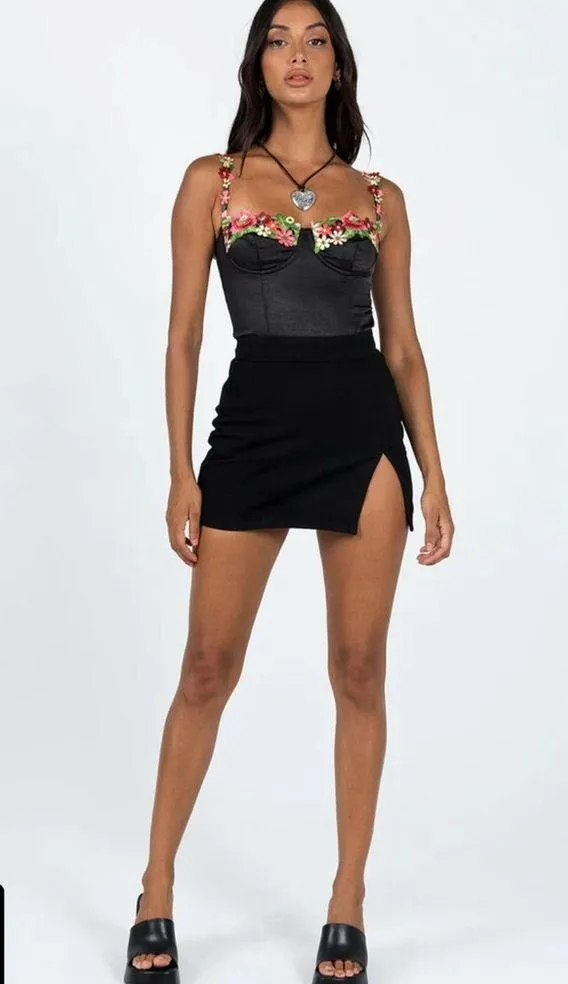 Lioness The Lola Mini Skirt Black - Image 4