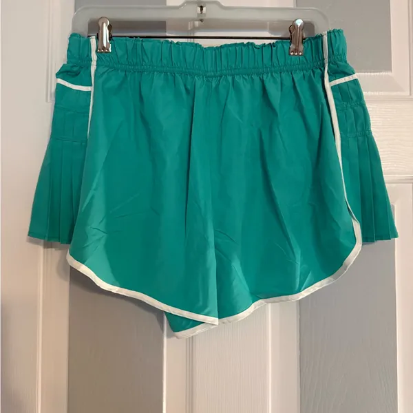 Free People Easy Tiger Athletic Shorts with White Trim - Image 3