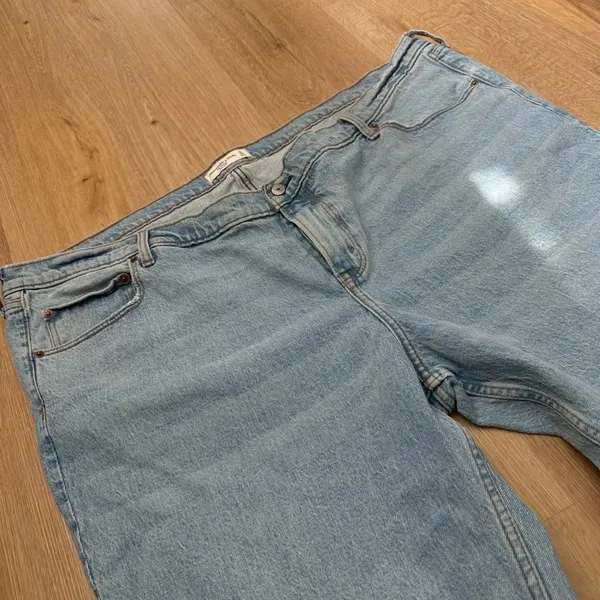 Abercrombie & Fitch Mid Rise The Straight Jean Size 37 / 24‎ plus size Jeans - Image 5
