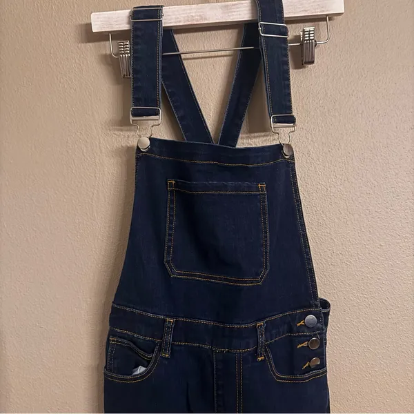 WeWoreWhat Denim Skinny Overalls‎ - Image 3
