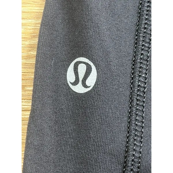 Lululemon Wunder Under Leggings Women's Est 6 Black Rib Pocket High Rise 25" - Image 8