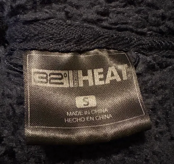 32 Degrees Navy Fleece Jacket - Image 4