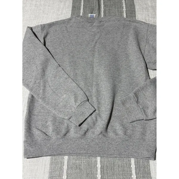 Jerzees NuBlend Kettle Moraine Cross Country Sweatshirt Gray Small KM XC - Image 4