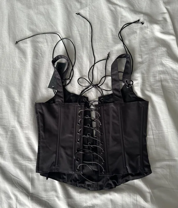 Widow Dolls Kill Forgotten Love Corset Top Size Small ($59) - Image 6