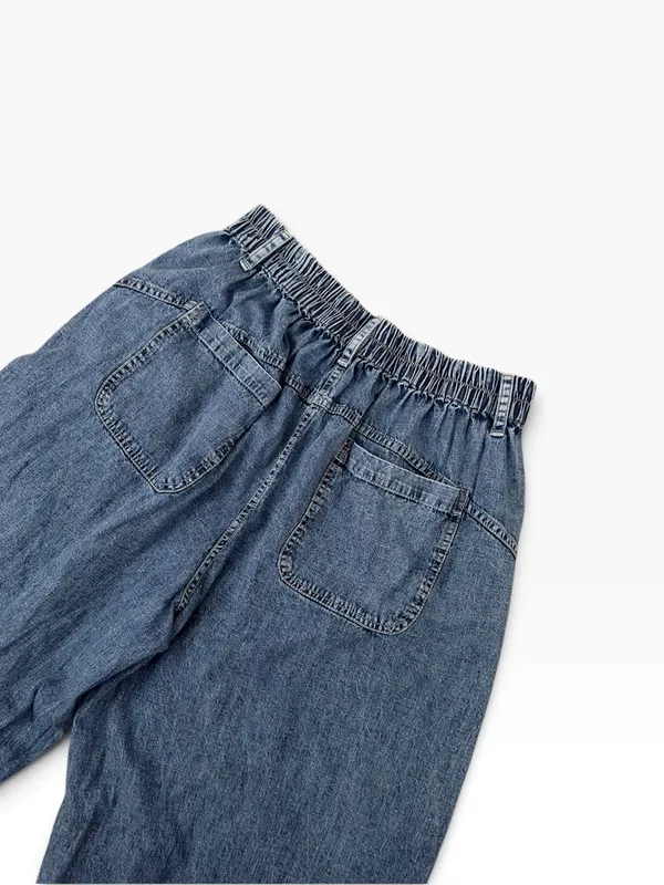 We The Free Medium We The Free Ridley Pull On Cropped Baggy Barrel Jeans S - Image 8