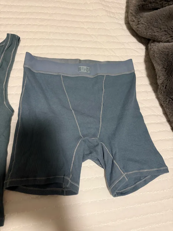 SKIMS Boxer Set Tank & Shorts - Image 3