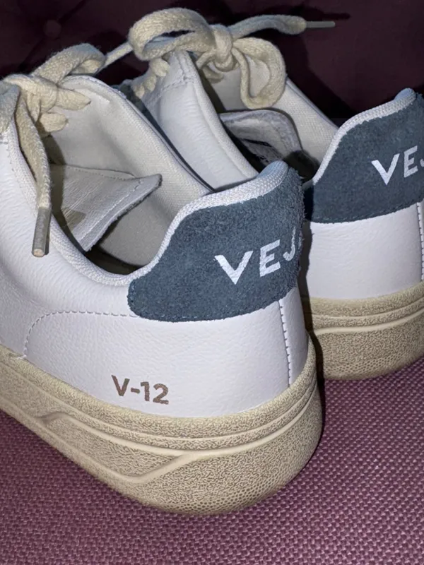 Veja V-12 Sneakers in Extra White & White California 38 7 Womens Athletic Shoes - Image 11