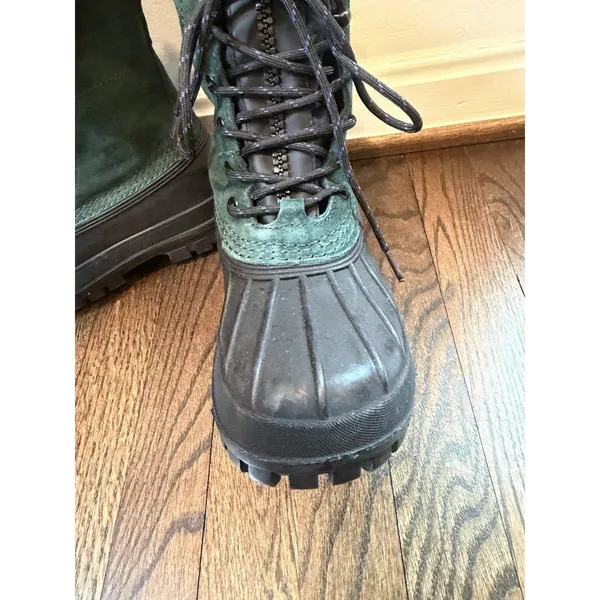 Hunter Skylar Waterproof Boot Green/black Women's Sz 7 $225 - Image 10