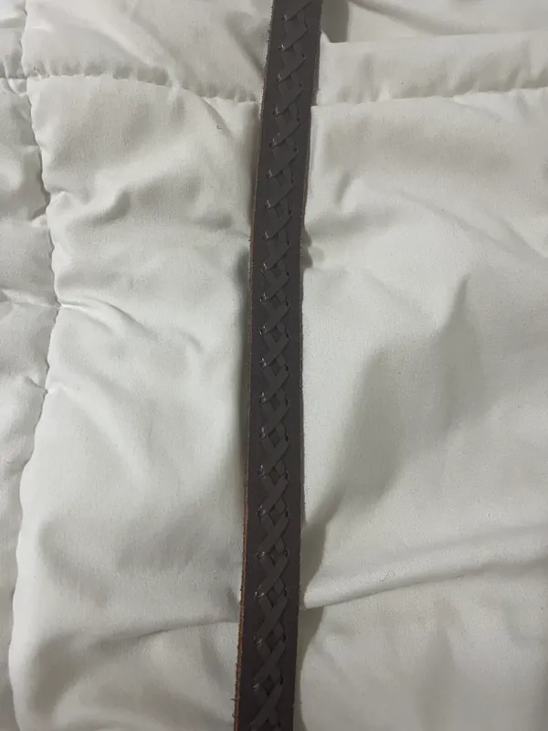 Brown Braided Belt - Image 3
