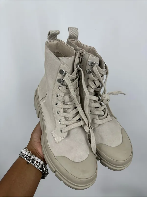 Treasure & Bond Combat Boots Women's Size 7.5 Goth Grunge Lace Up - Image 2