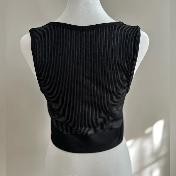 Aerie Offline Ribbed Sports Bra Long Line Top - Image 4