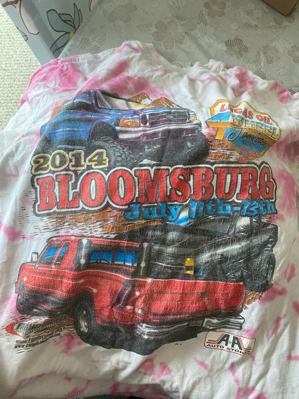 Gildan Pink Tie Dye Tee - Image 11