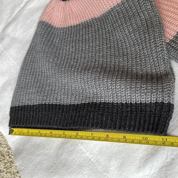 Cable & Gauge Colorblock Short Sleeve Sweater size M - Image 4
