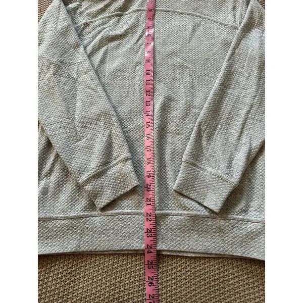 Lululemon Women's All Yours Full Zip Gray Hoodie‎ Size 4 - Image 9