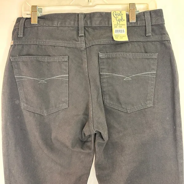 Cruel Girl Black Relaxed Fit Jeans New with tags Size 9 Short - Image 5