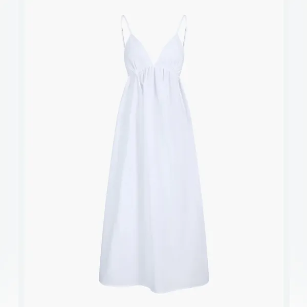 COMMENSE Coastal Cowgirl Open Back Long Dress Small NWT - Image 6