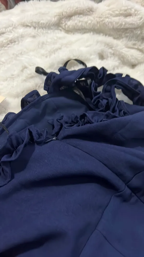 superdown Navy Blue Dress Mini - Image 3