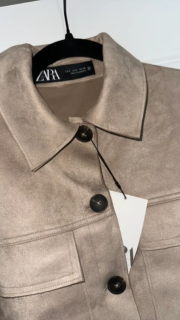 ZARA Cropped Button Up - Image 5