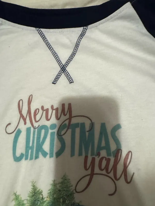 Merry Christmas shirt White Size M - Image 5