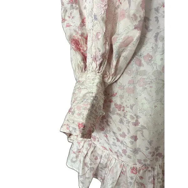 LoveShackFancy Saffron Mini Dress Women’s Size 4 - Image 6