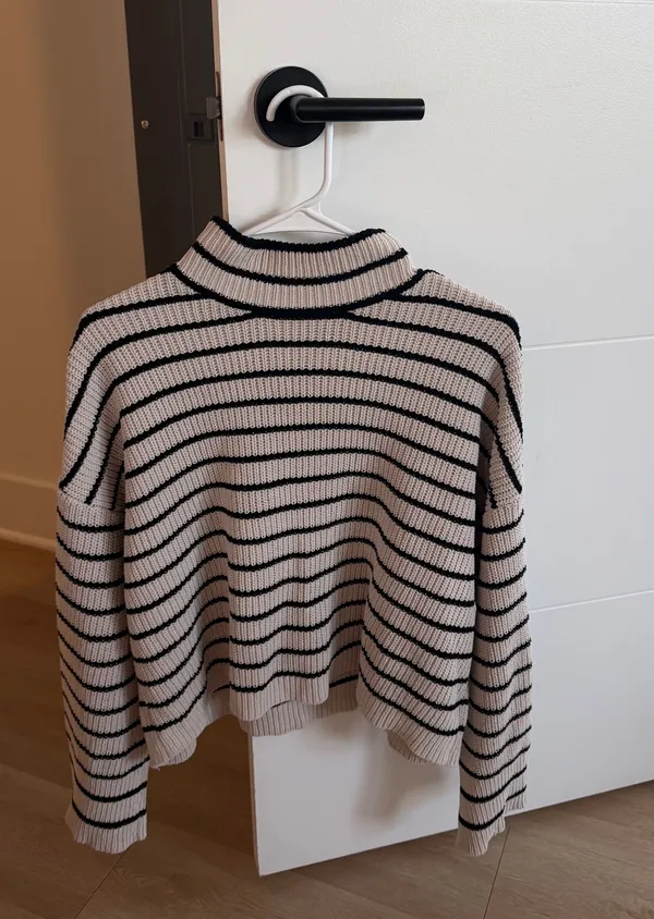 Sanctuary Striped Sweater Turtleneck - Image 2