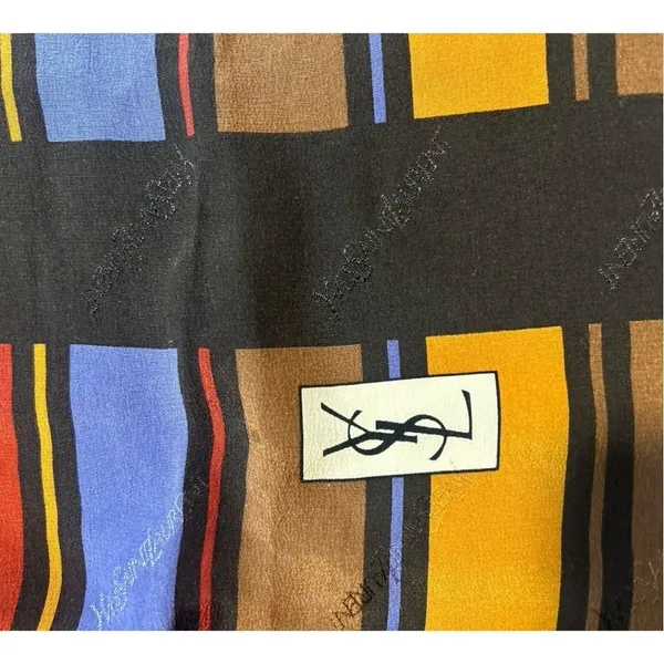 Ysl scarf Red - Image 3