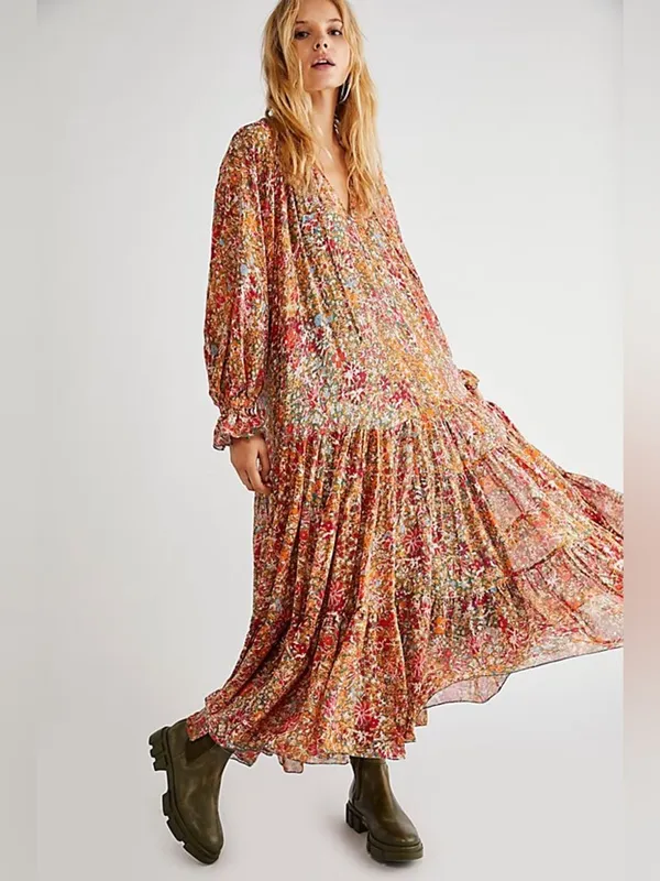 Free people Feeling Groovy Maxi Dress - Image 2