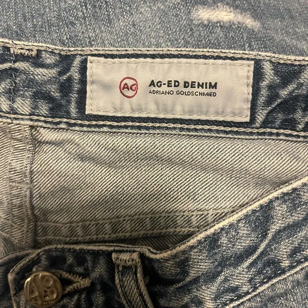 AG‎ Adriano Goldschmied The Phoebe Vintage High Waisted Tapered Leg Jeans Size 4 - Image 3