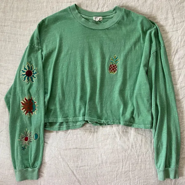 Billabong Crop Long Sleeve Shirt - Image 4