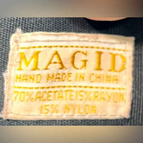 Vintage 70's Magid Handmade Black Velvet Formal Mini Bag - Image 8