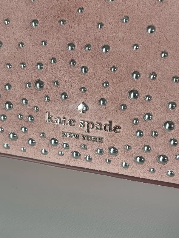 Kate Spade Margot Studded Suede Shoulder Bag - Image 10
