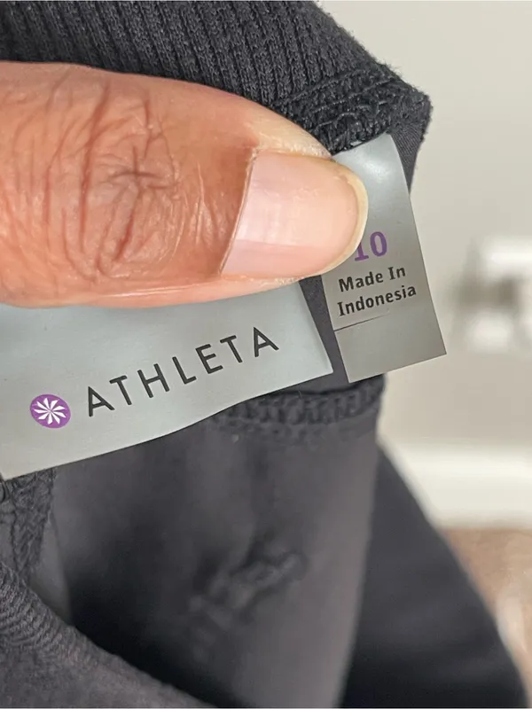 ATHLETA Black Jogger Pants Sz 10 - Image 8