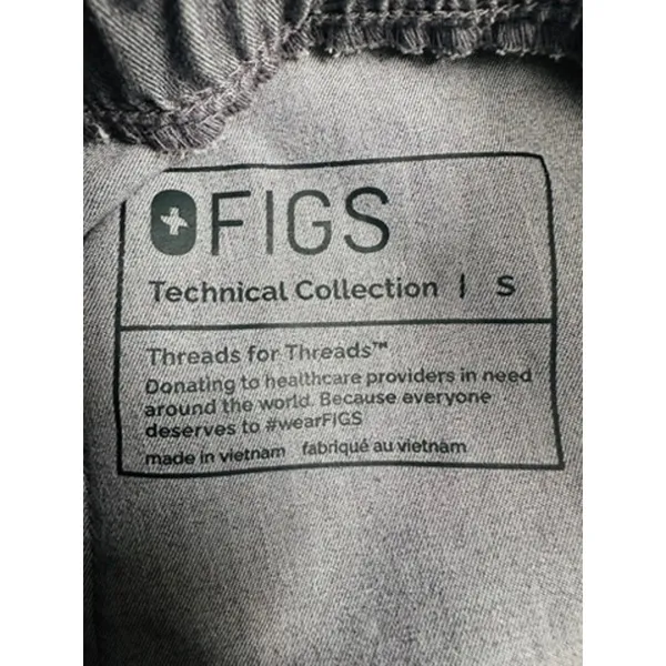 Figs Technical Collection Jogger Scrubs size Small Gray - Image 7