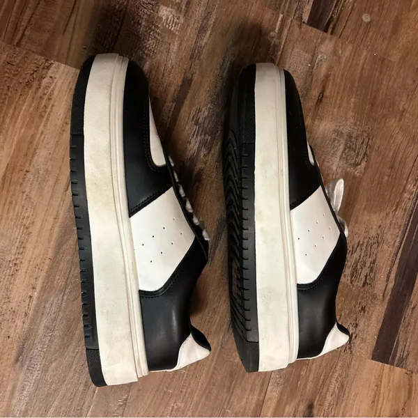 Madden Girl Black and White Sneakers size 9.5 - Image 7
